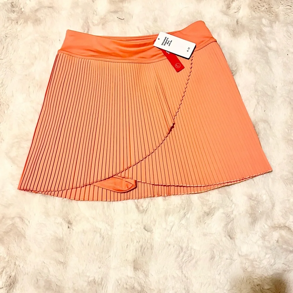 Baleaf Women's Coral Pleated Mini Skirt - Picture 3 of 6